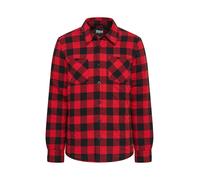 Urban Classics Padded Check Flannel Shirt Black/red Taille: XL | Outlet | Homme | Le Noir