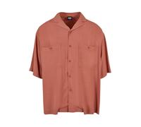 Urban Classics T- Shirt surdimensionné Resort Chemise, Terracotta, XXL Homme