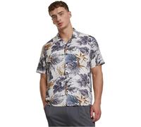 Chemise Urban Classics Viscose AOP Resort Bleu L