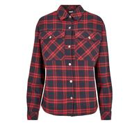 Urban Classics Chemisier bleu marine / rouge, Taille S