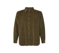 Urban Classics Corduroy Oversized Shirt Vert L Femme