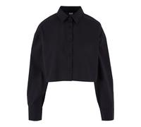 Urban Classics Cropped Oversize Long Sleeve Blouse Noir L Femme