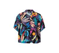 Urban Classics Chemisier 'Resort' bleu clair / mûre / mélange de couleurs / noir, Taille XL