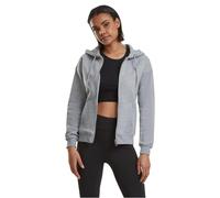 Urban Classics Classic Zip Hoody Cardigan, Gris (00111), XS Femme