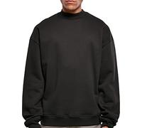 Urban Classics Col Ras du Cou Maillot de survêtement, Noir, L Homme