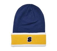Urban Classics College Team Beanie Bonnet, Bleu/Bleu Clair/Blanc, Taille Unique Mixte