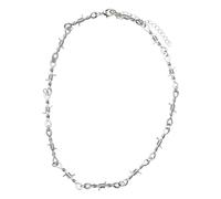 Urban Classics Barbed Wire Collier unisexe argenté, taille unique, Métal, Pas de gemme