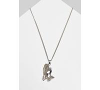 Urban Classics Collier Pray Hands Silver