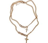 Urban Classics Collier Various Chain Cross Necklace