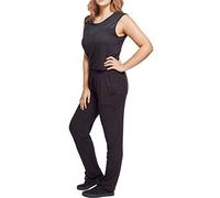 Urban Classics Combinaison Tech Mesh Femme Femme Salopette noir 95% Viscose, 5% Élasthanne