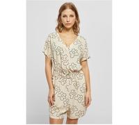 Urban Classics Combishort ceinturé femme beige en viscose M