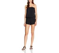 Urban Classics Combishort Femme Femme Salopette noir L 95% Coton, 5% Élasthanne Confortable