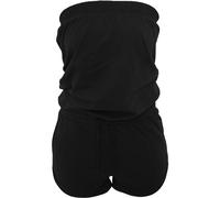 Urban Classics Combishort Femme Femme Salopette noir L 95% Coton, 5% Élasthanne Confortable