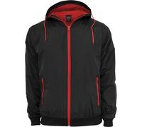 Urban Classics - CONTRAST Coupe-Vent noir / rouge - 3XL