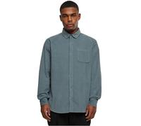 Urban Classics Corduroy Shirt Chemise, Bleu poussiéreux, XXL Homme