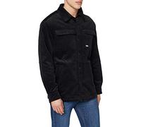 Urban Classics Corduroy Shirt Jacket Vestes, Noir, XXL Homme