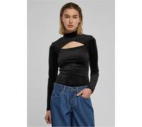 Urban Classics Corps Femmes Velvet Cut-Out Turtleneck M