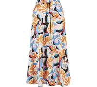 Urban Classics Aop Satin Midi Skirt Multicolore XL Femme