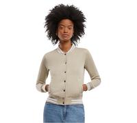 Urban Classics Veste sweat College Femme Schalkdust/chalkdust