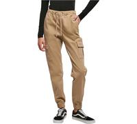 Urban Classics – Pantalon de jogging pour femme – taille haute – Taupe – XL