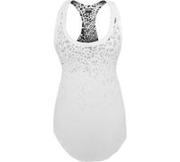 Urban Classics Damen Ladies Long Leo Print Loose Tank