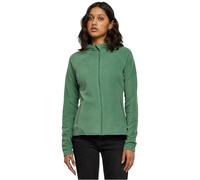 Urban Classics Sweat à capuche zippé en polaire pour femme Dos allongé Salvia 5XL