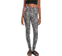 Urban Classics – Legging de yoga AOP femme – Blackpaint – XS