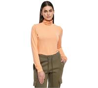 Urban Classics Damen Modal Turtleneck Longsleeve T-Shirt, Papaye, M Femme