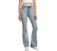 Urban Classics Damskie spodnie jeansowe z wysokim stanem Pantalons, Bleu Clair Délavé, 58 Femme
