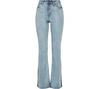 Urban Classics Damskie spodnie jeansowe z wysokim stanem Pantalons, Bleu Clair Délavé, 58 Femme