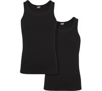 Urban Classics Débardeur 2-Pack Seamless Tanktop Black 4XL