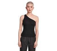 Urban Classics Femme Ladies Asymmetric Top Débardeur De Sport, Noir (Black 00007), XL EU