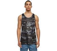 Urban Classics Débardeur Camo Mesh Homme Débardeur Camouflage Sombre 3XL