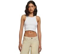 Urban Classics Femme Cropped Côtelé pour Top, Blanc (White 220), XS EU