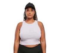 Urban Classics T-shirt Top Cropped côtelé femme Lilas M (EU)