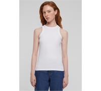 Urban Classics Haut Dos Nageur côtelé pour Femme Tricot, Blanc