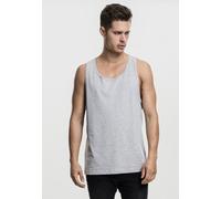 Urban Classics Jersey Big Tank Top Sport, Gris (H.Grey), S Homme