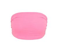Urban Classics Haut bandeau rose fluo pour femme XS