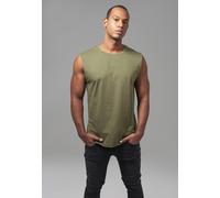 Urban Classics Débardeur Open Edge Sleeveless Tee Olive XXL