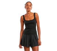 Urban Classics Débardeurs côtelés (Lot de 2) Femme Noir S 95% coton 5% élasthanne Slim Fit