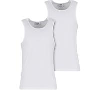 DÃ©bardeur Urban Classics Ribbed (x2) Blanc XL
