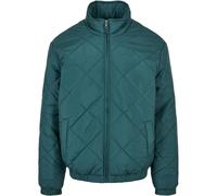 Urban Classics Diamant Matelassé Short Veste Col Montant Rautenstepp Basic