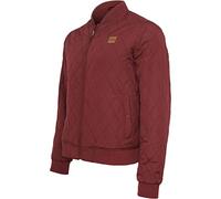 Urban Classics Diamond Quilt Nylon Jacket, Bourgogne, XL Homme