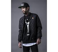 Urban Classics Diamond Quilt Nylon Jacket Veste, Noir (7), S Homme