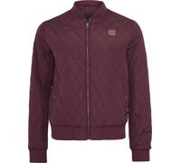 Urban Classics Diamond Quilt Nylon Jacket, Bourgogne, L Homme