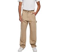 Urban Classics Double Knee Carpenter Trouser, Short pour des Hommes, unionbeige, 28