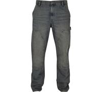 Urban Classics Double Knee Jeans Pantalons, 2000 Washed, 34 Homme