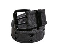 Urban Classics Double Thorn Buckle Canvas Belt Unisexe Ceinture gris L-XL 100% Polyester