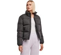 Urban Classics Doudoune Courte Matelassée Imperméable à Capuche Col montant