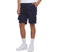 Urban Classics Drawstring Cargo Shorts, Shorts Homme, Navy, XL